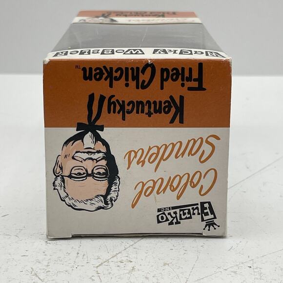 Funko Wacky Wobbler 7" Colonel Sanders Bobblehead 2001 Kentucky Fried Chicken - Picture 5 of 14